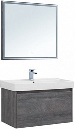 Aquanet Мебель для ванной Nova Lite 90 дуб рошелье – фотография-1