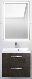 BelBagno Мебель для ванной AURORA 600 Cemento Scuro, BTN – фотография-1