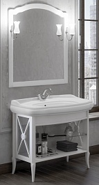  Мебель для ванной Империал 100 белый – фотография-1