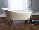 Фэма Чугунная ванна "Gracia", ножки хром, покрытие RAL, матовое – фотография-13