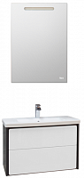 Roca Мебель для ванной Ronda 80 белый/серый, зеркало