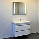 Comforty Мебель для ванной Дублин 90 подвесная белая – картинка-13