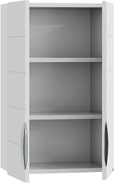 СанТа Навесной шкаф Родос 48x80 над стиральной машиной белый – фотография-2