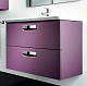 Roca Мебель для ванной Gap 70 фиолетовая – фотография-8