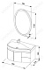 Aquanet Мебель для ванной Сопрано 95 L черная (169422) – фотография-8