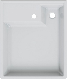 СанТа Раковина под стиральную машину Юпитер мини 50x60 белая – фотография-1
