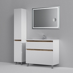 Am.Pm Мебель для ванной X-Joy 100 белый глянец, напольная – фотография-2