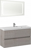 Водолей Мебель для ванной Best 100 подвесная белый камень