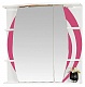 Misty Мебель для ванной Каролина 70 R розовое стекло – картинка-10