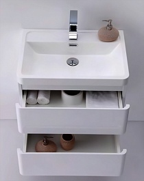 BelBagno Мебель для ванной ENERGIA-N 600 Bianco Lucido, подсветка – фотография-9
