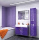  Пенал для ванной "Edel" фиолетовый – фотография-6