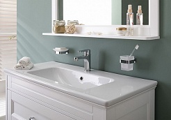 Aquanet Мебель для ванной Бостон 100 М белая – фотография-5