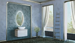Velvex Зеркало для ванной Luna 60 – фотография-3