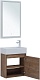 Aquanet Мебель для ванной Nova Lite 50 подвесная дуб рустикальный – картинка-20