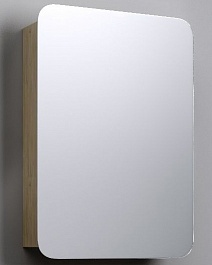 Aqwella Зеркальный шкаф Вега 50 дуб сонома – фотография-1