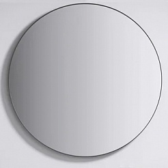 Aqwella Зеркало для ванной RM черный, 60 см – фотография-4