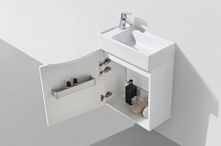 BelBagno Мебель для ванной MINI 500 L Bianco Frassinato – фотография-3