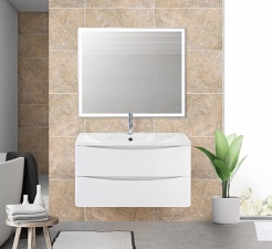 BelBagno Мебель для ванной ACQUA 1000 Bianco Lucido, TCH – фотография-4