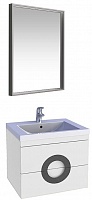 De Aqua Мебель для ванной Форма 60, зеркало Алюминиум