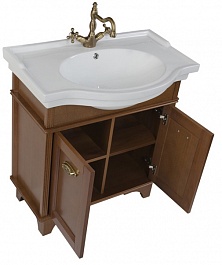 Aquanet Мебель для ванной Николь 70 орех (180514) – фотография-6