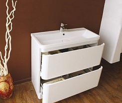 BelBagno Мебель для ванной напольная ENERGIA 1000 Tortora Lucido – фотография-3