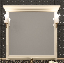 Opadiris Зеркало для ванной Риспекто 95 слоновая кость – фотография-1