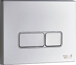 WeltWasser Инсталляция для унитаза Marberg 410 SE CR с клавишей смыва хром глянцевый – фотография-2