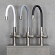 Lemark Смеситель для кухни Expert LM5083S-Gray серый/сталь – фотография-8