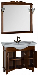 Aquanet Мебель для ванной Николь 100 орех (180675) – фотография-2