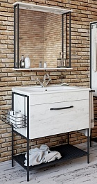 Sanflor Мебель для ванной Бруклин 75 дуб крафт – фотография-1