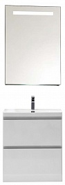 BelBagno Мебель для ванной ENERGIA-N 600 Bianco Lucido, подсветка – фотография-1