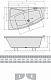 Alpen Акриловая ванна Evia 160x100 L – картинка-6