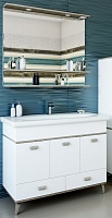 Sanflor Мебель для ванной Бруно 105 белый, орегон
