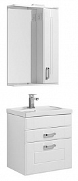 Aquanet Мебель для ванной Рондо 60 белый антик (2 ящика) – фотография-2