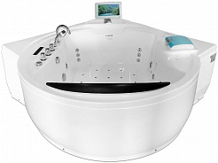 Gemy Акриловая ванна G9071 II O с минибаром и TV – фотография-2