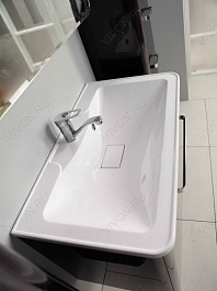 Акватон Мебель для ванной "Валенсия 90" жемчуг – фотография-3