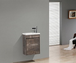 BelBagno Тумба с раковиной PIETRA MINI 400 R Stone – фотография-3