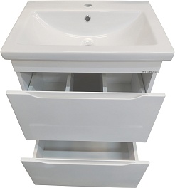 Corozo Мебель для ванной Мадисон 80 Z2 белая – фотография-4