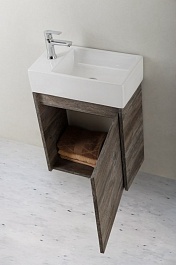 BelBagno Тумба с раковиной KRAFT MINI 450 R Pino Pasadena – фотография-2