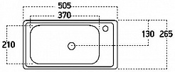 Aquanet Мебель для ванной Nova Lite 50 подвесная дуб рустикальный – фотография-16