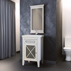 Opadiris Мебель для ванной "Палермо 50 L" белая – фотография-4