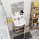 Onika Мебель для ванной Эко 52.10 белая/дуб сонома – картинка-15