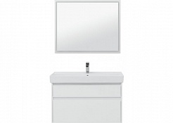Aquanet Мебель для ванной Nova Lite 100 2 ящика, белая – фотография-3