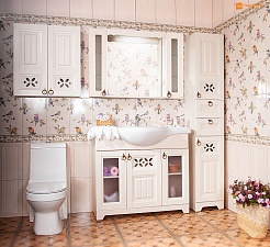 Бриклаер Мебель для ванной Кантри 105 2 – фотография-3