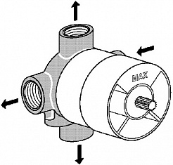 Ideal Standard Скрытая часть A2391NU – фотография-1