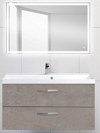 BelBagno Мебель для ванной AURORA 1000 Cemento Pallido, TCH – фотография-1