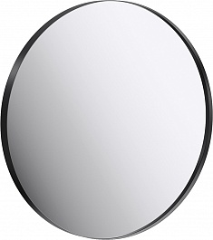 Aqwella Зеркало для ванной RM черный, 60 см – фотография-1