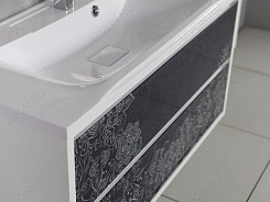 Акватон Мебель для ванной "Римини 80" ажур – фотография-3