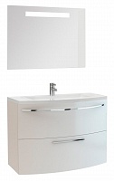 De Aqua Мебель для ванной Лонг 90, зеркало Экстра EXT 90 F