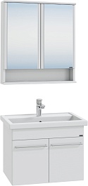 СанТа Мебель для ванной Вегас 70 подвесная белая – фотография-1